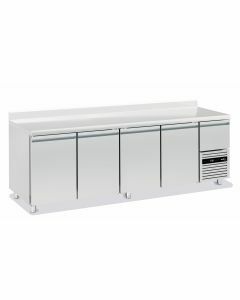 Mercatus Teknae | Gekoelde werktafel L2-2260 GN1/1 | 352L | 2260x700x850mm