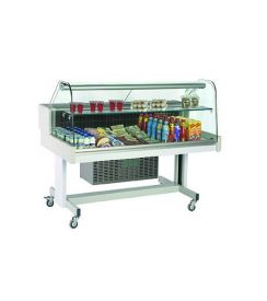 Topcold Vitrine Nice onderst. Gebogen ruitCBD150VC