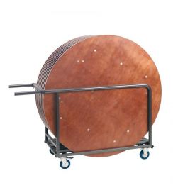 Transportkar voor 8 ronde tafels van 150-183cm